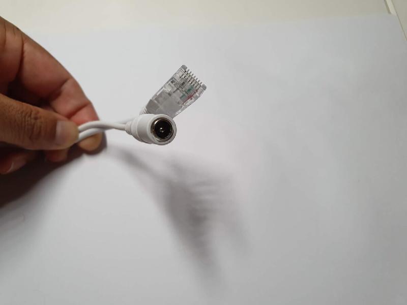 PoE injector cable — wiring detail