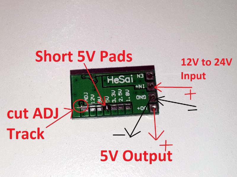 DC-DC buck converter module
