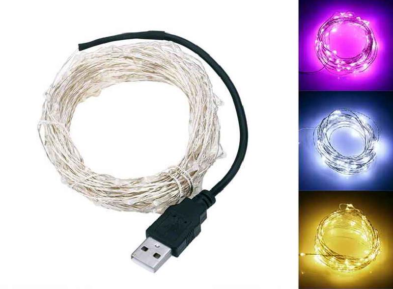 USB LED string light product photo